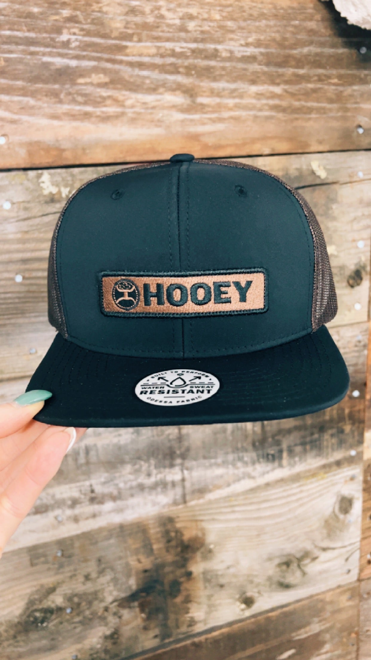 The Lockup Hooey Trucker Hat - Black & Brown
