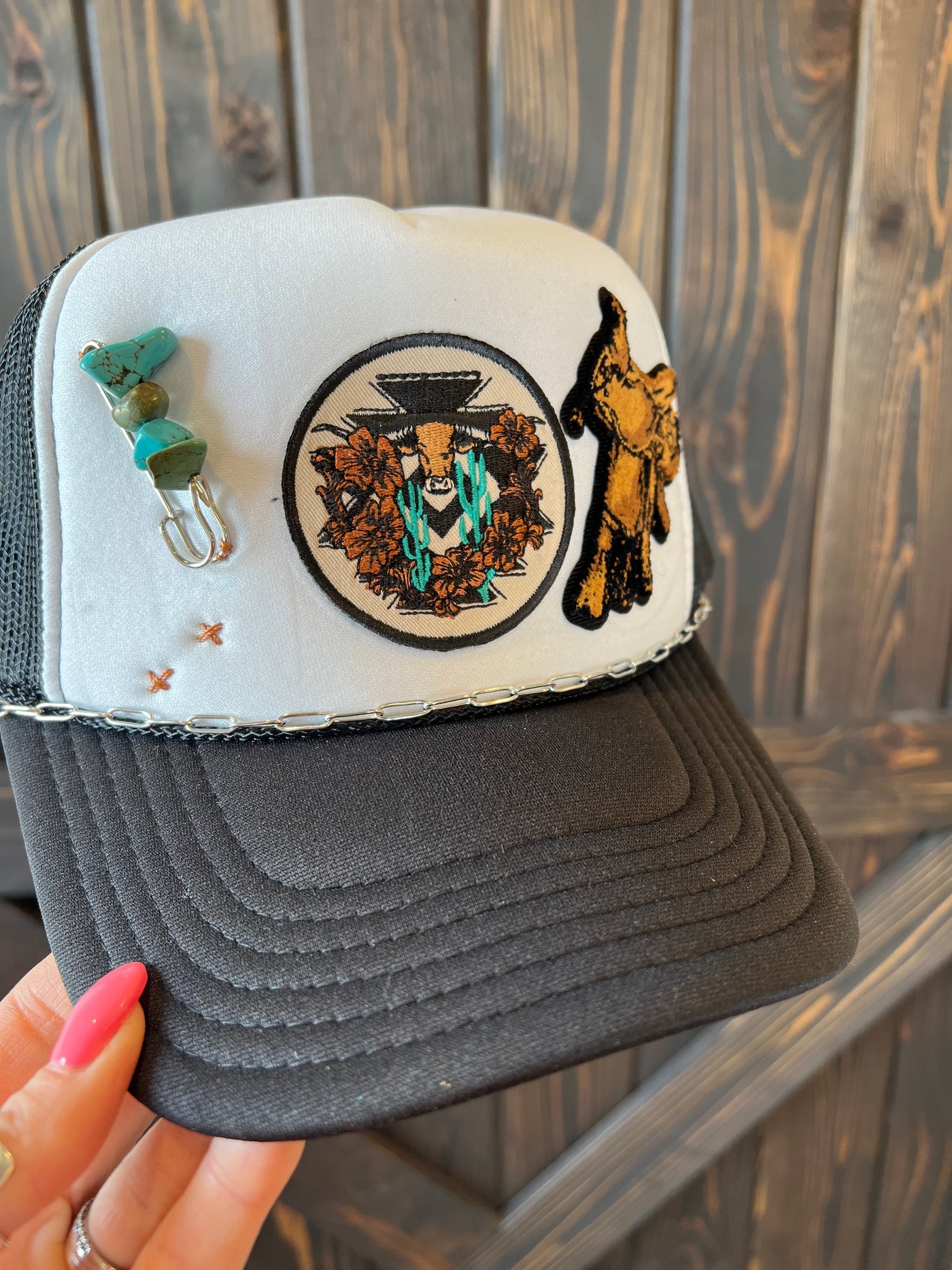 Saddles ‘n Longhorns Trucker Hat