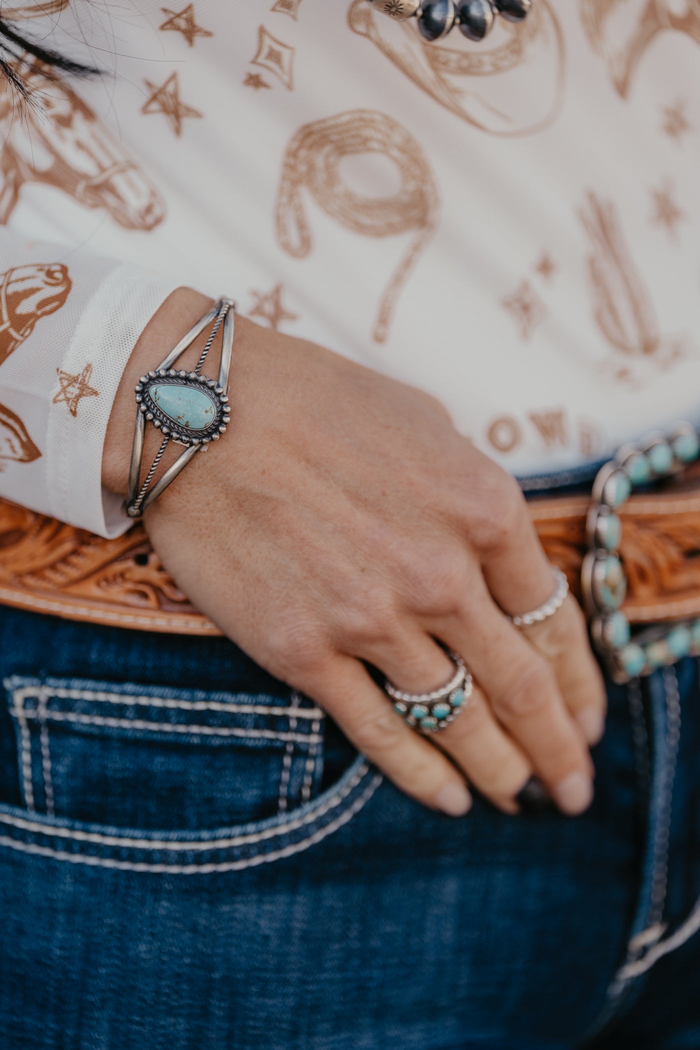 Aberdeen Turquoise Cuff