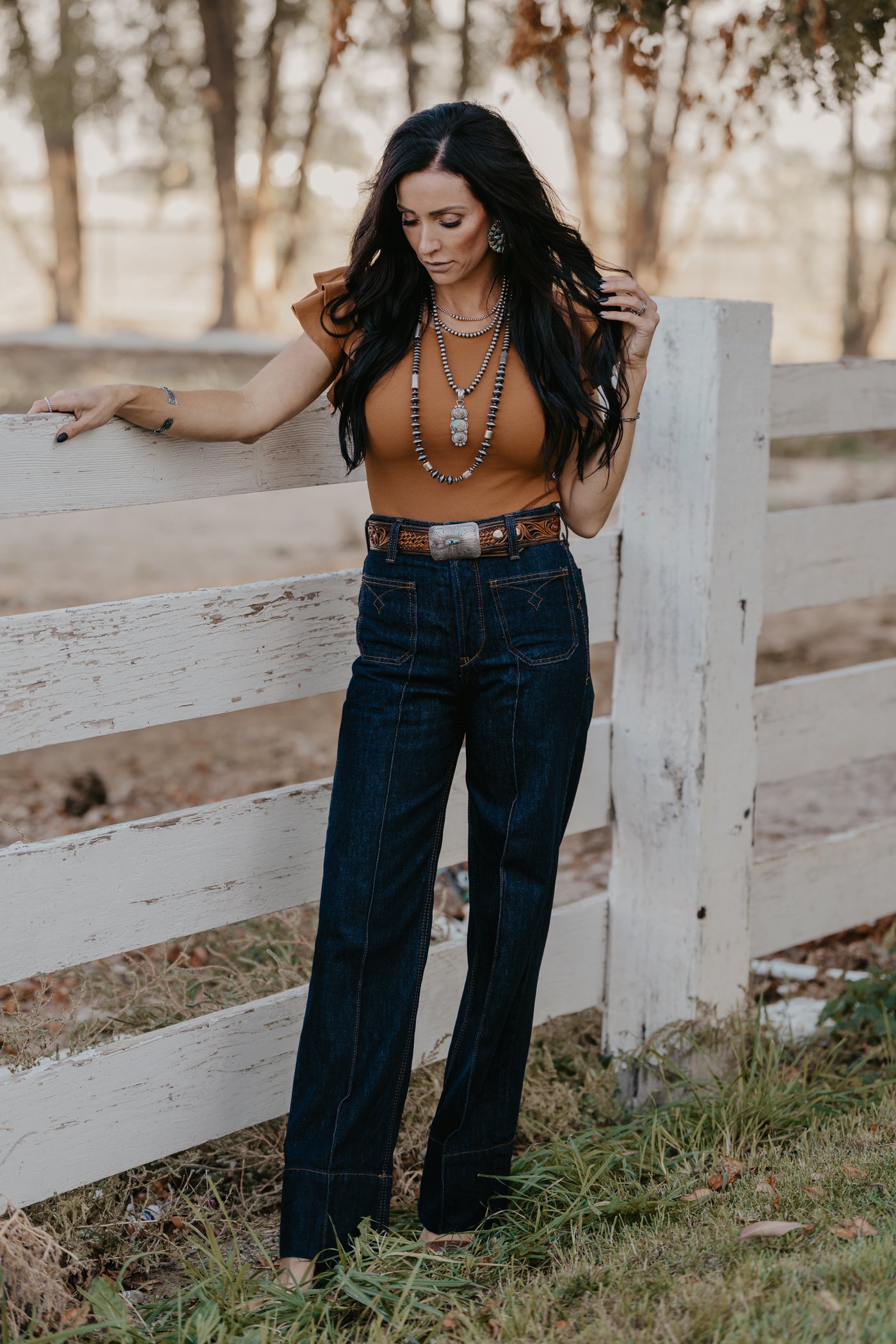 The Jennings Body Suit - Caramel