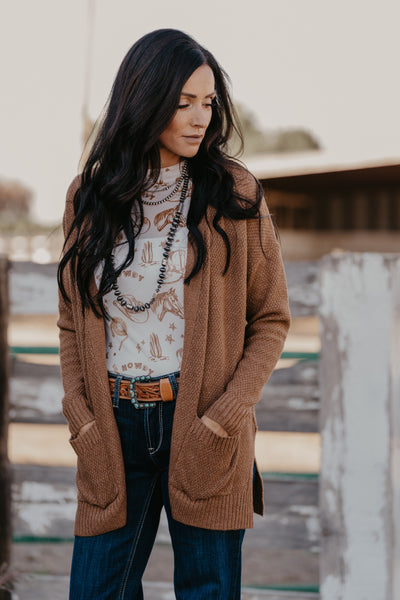 The Willows Cardigan - Camel