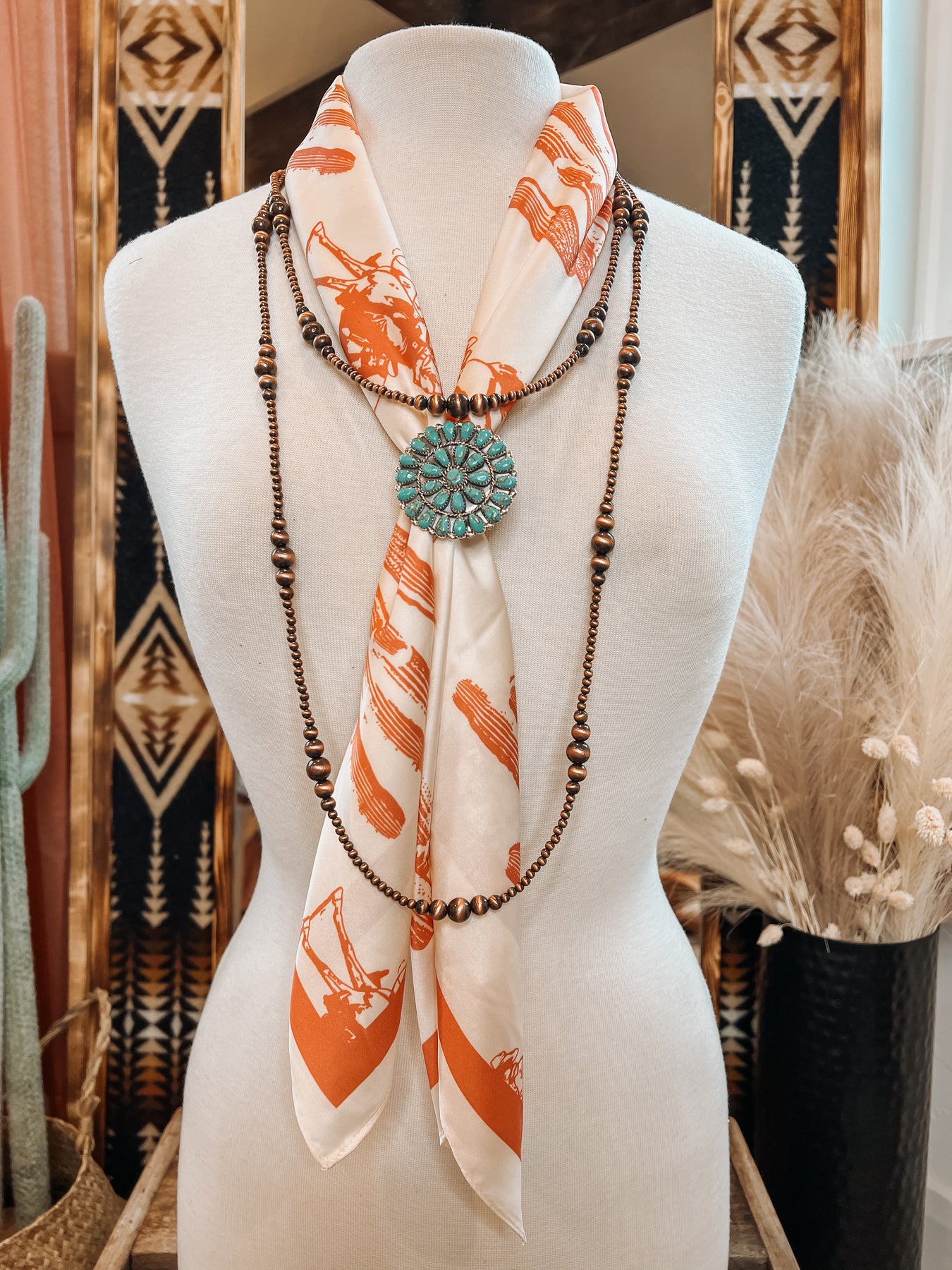 Large Wild Rags - Saguaro Cowboy – Triangle T Boutique