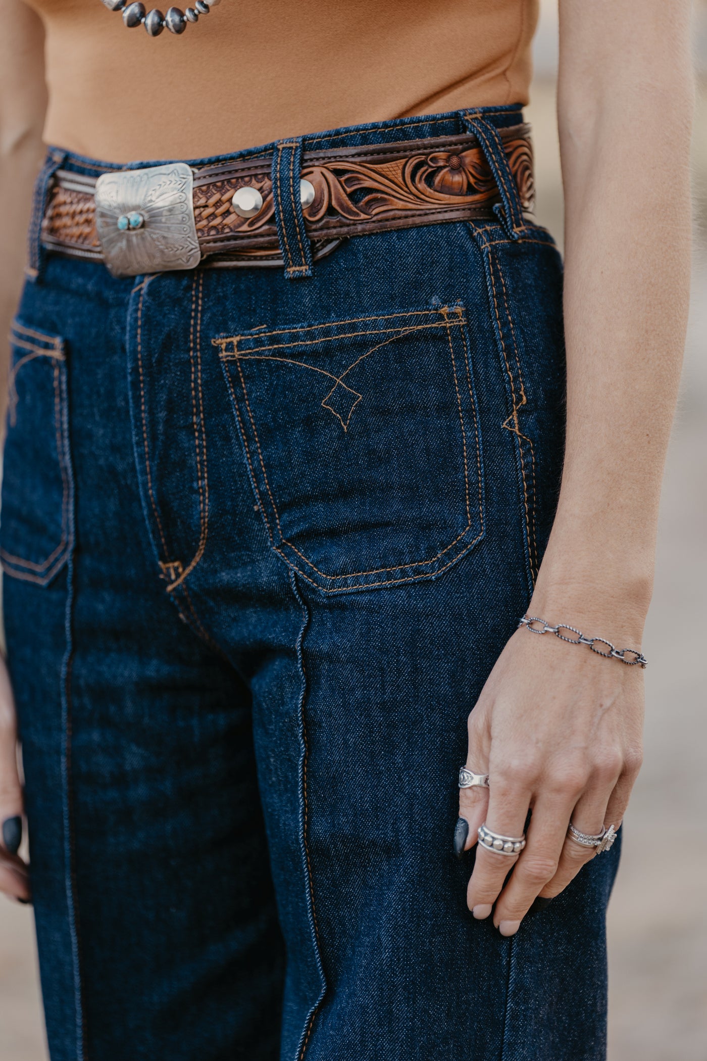 Pecos Wide Leg Tomboy Jeans