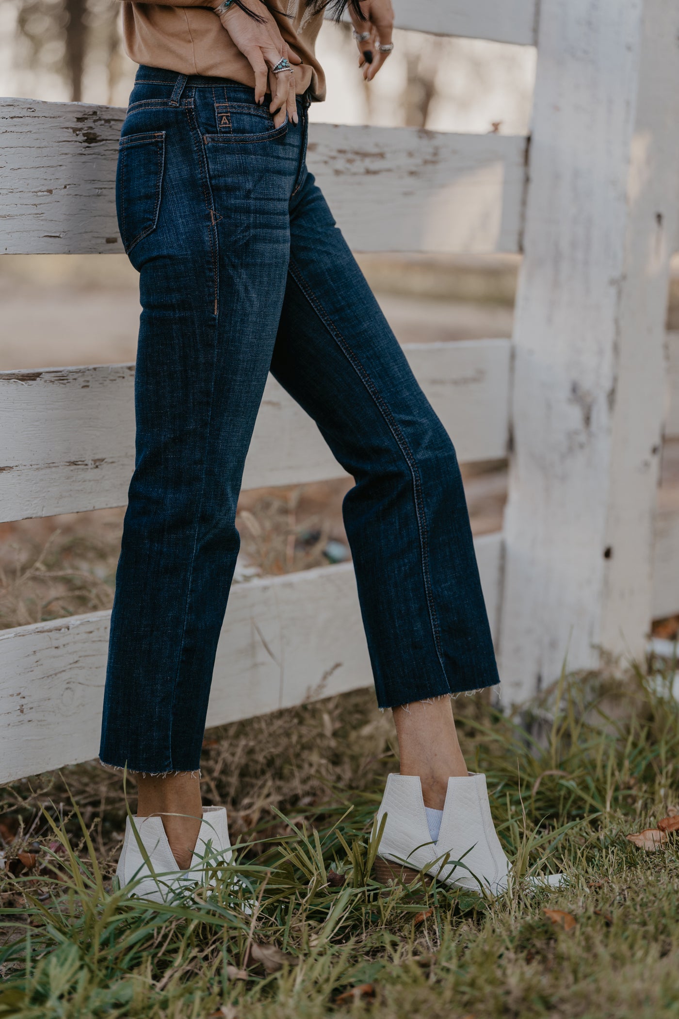 Rascal Kick Flare Jean by Ariat