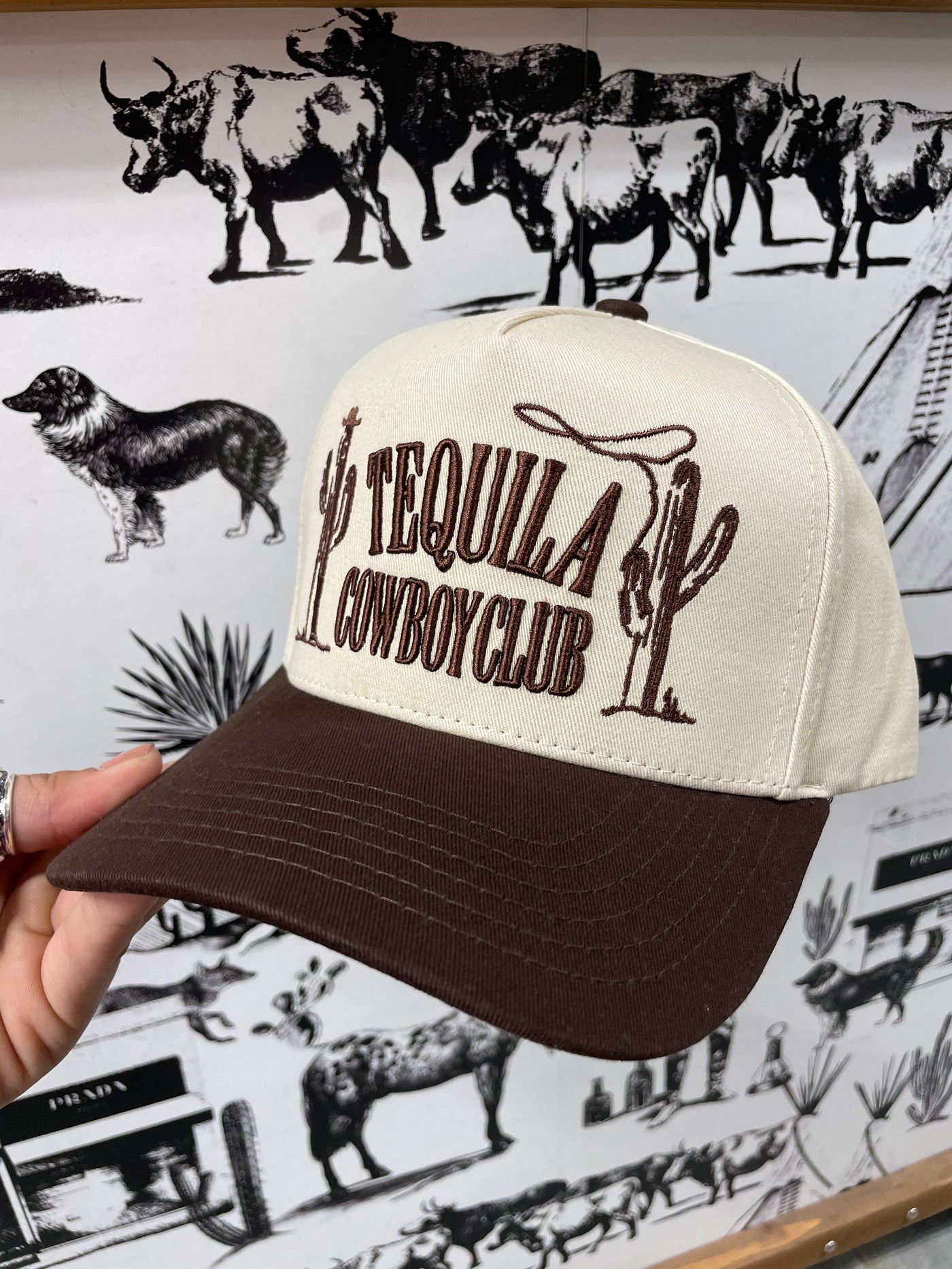 Tequila Cowboy Club Ball Cap - Brown