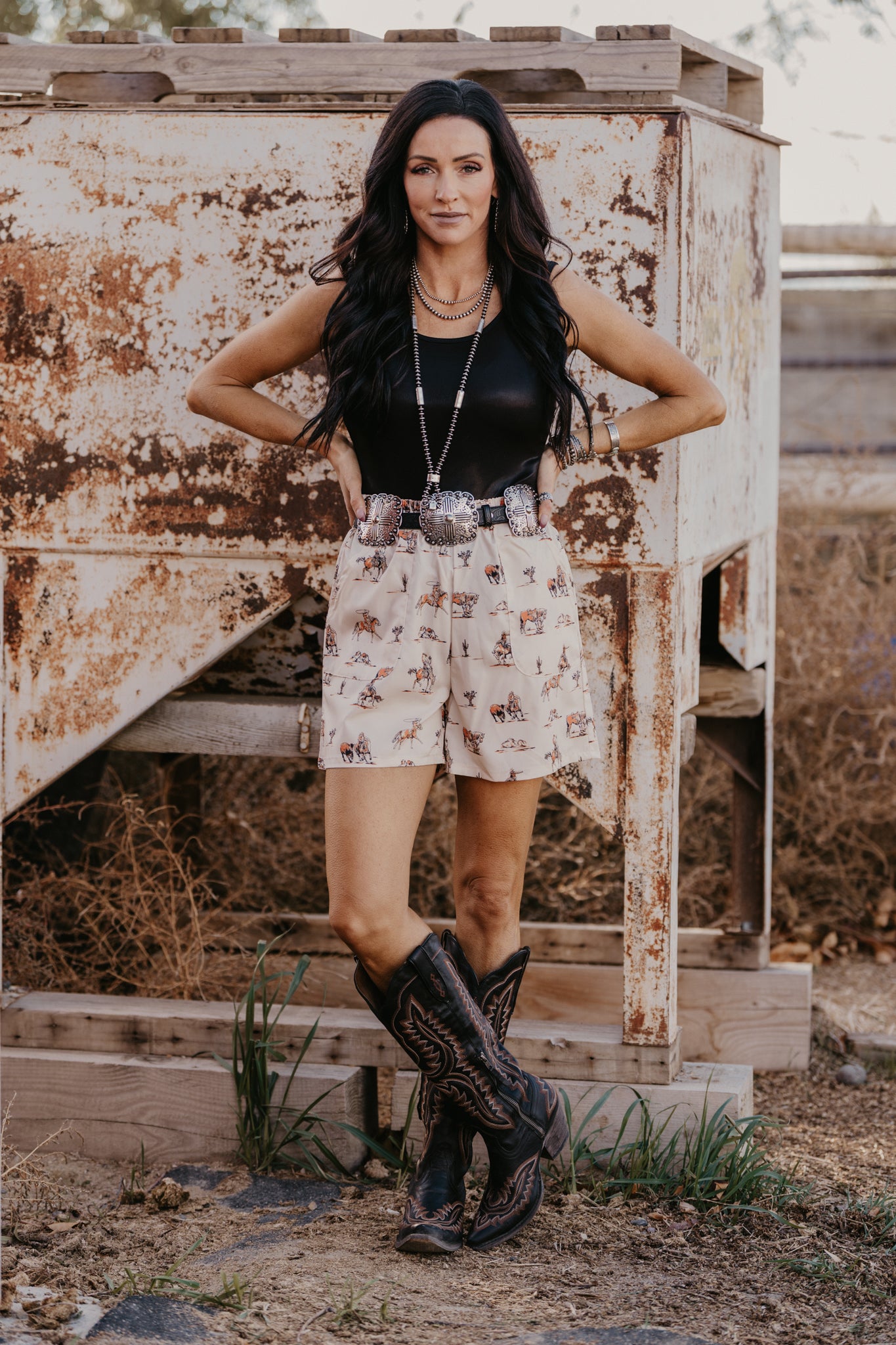 Western Things Shorts