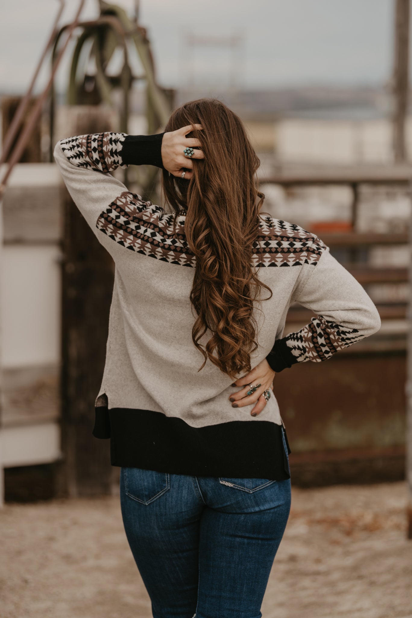 Vintage Cowgirl Sweater