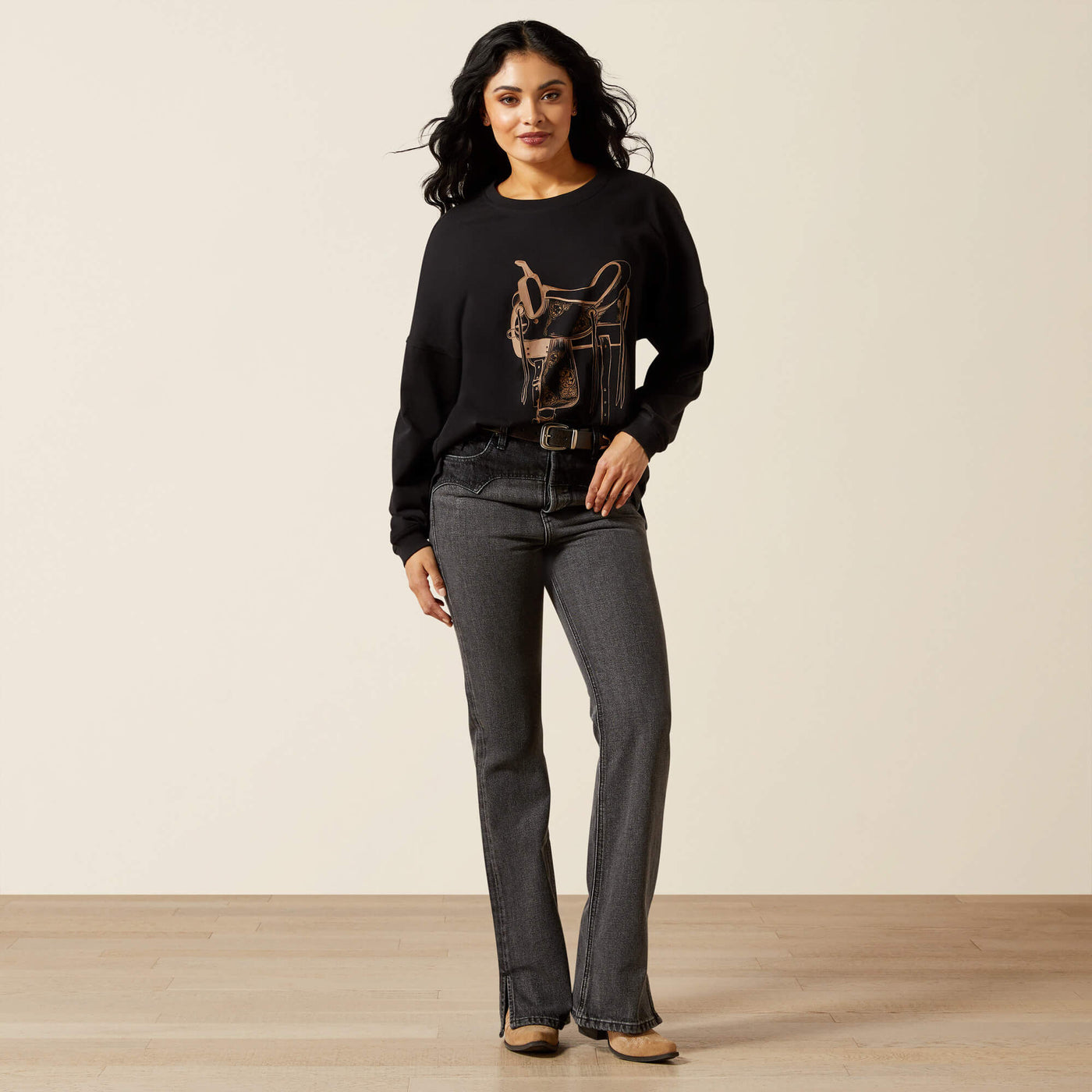 Saddle Queen Oversized Sweatshirt by Ariat