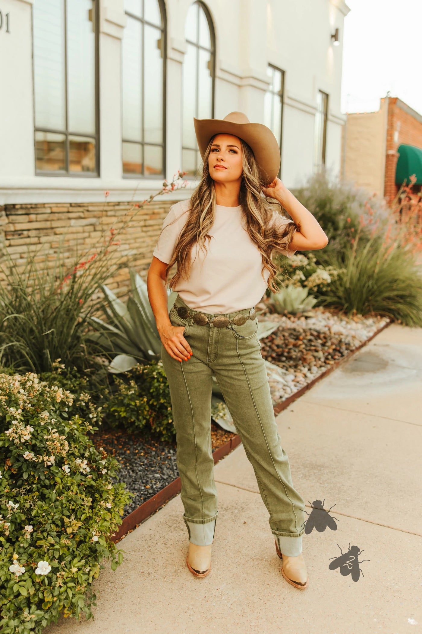 Line Drive Jeans - Agave