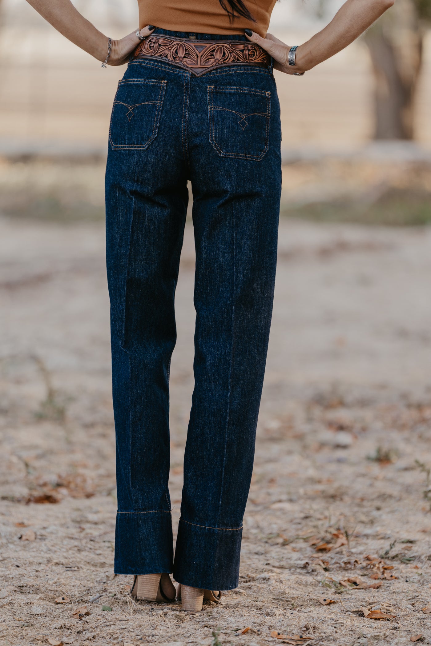 Pecos Wide Leg Tomboy Jeans
