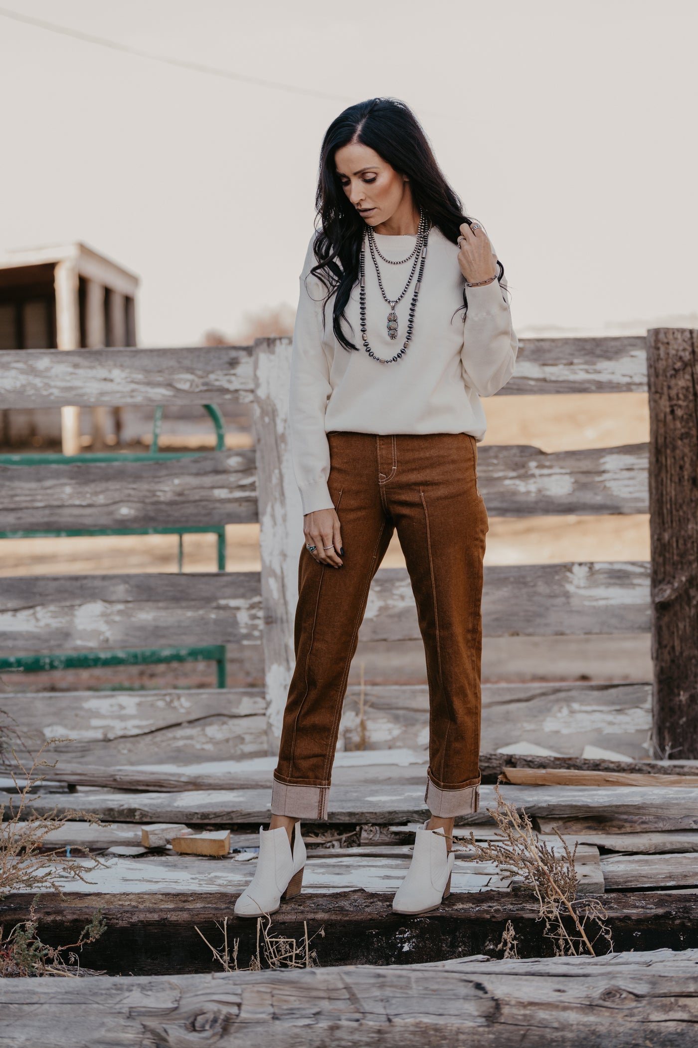 The Casey Sweater - Ivory