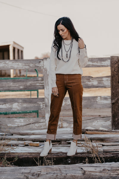 The Casey Sweater - Ivory