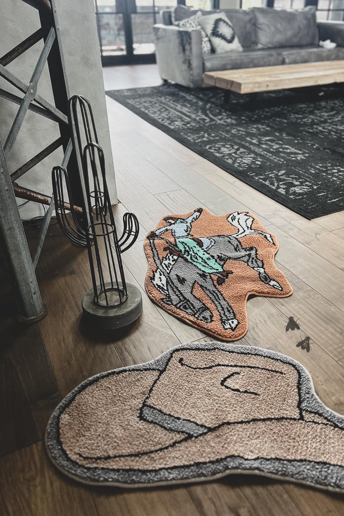 Rodeo Rug - Bronc Buster