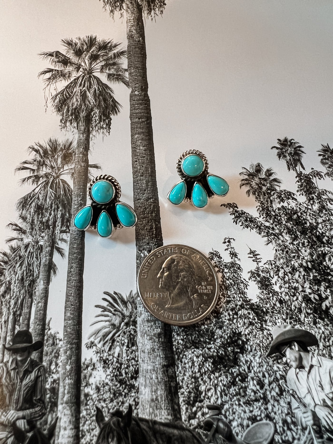 The Reece Turquoise Earrings