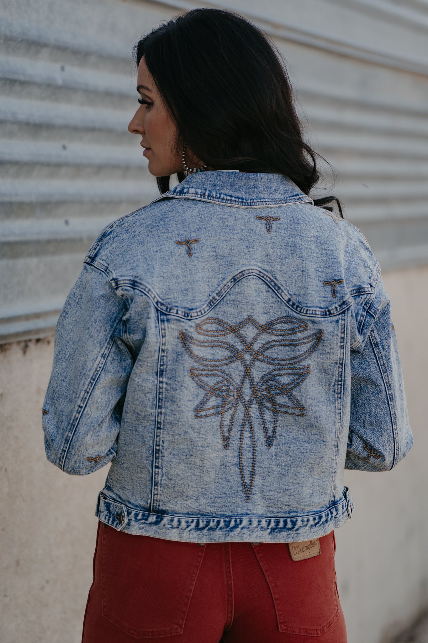 Denim Stitch Jacket