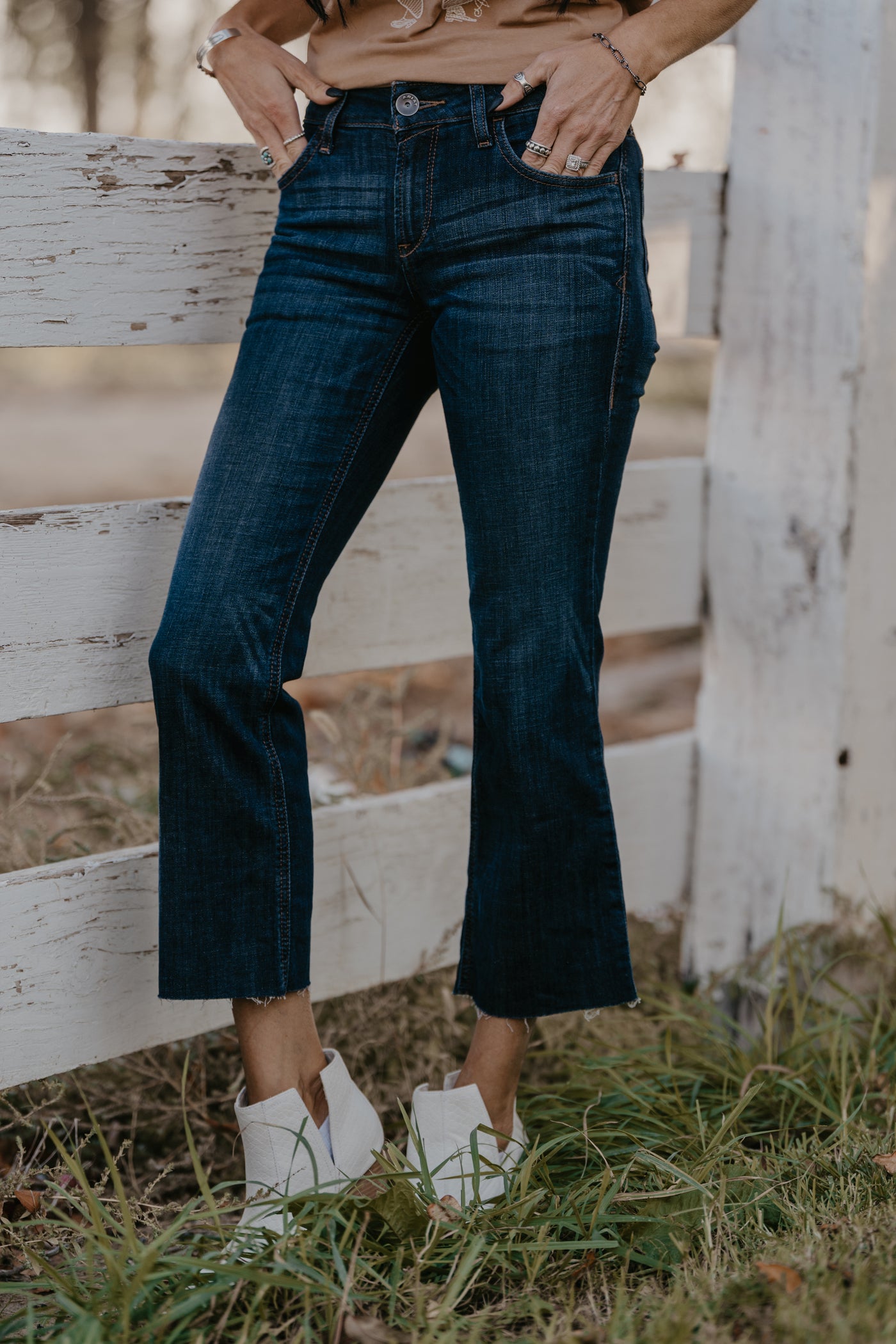 Rascal Kick Flare Jean by Ariat