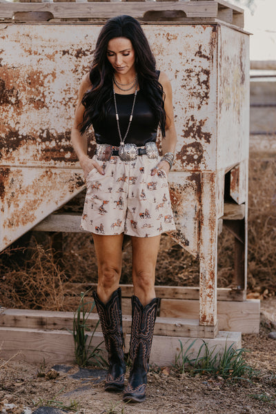 Western Things Shorts