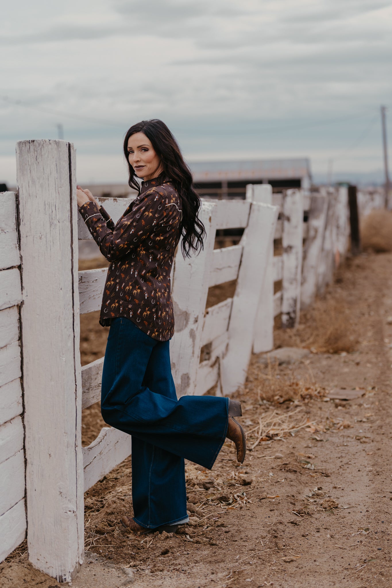 Giddy Up Pearl Snap Top