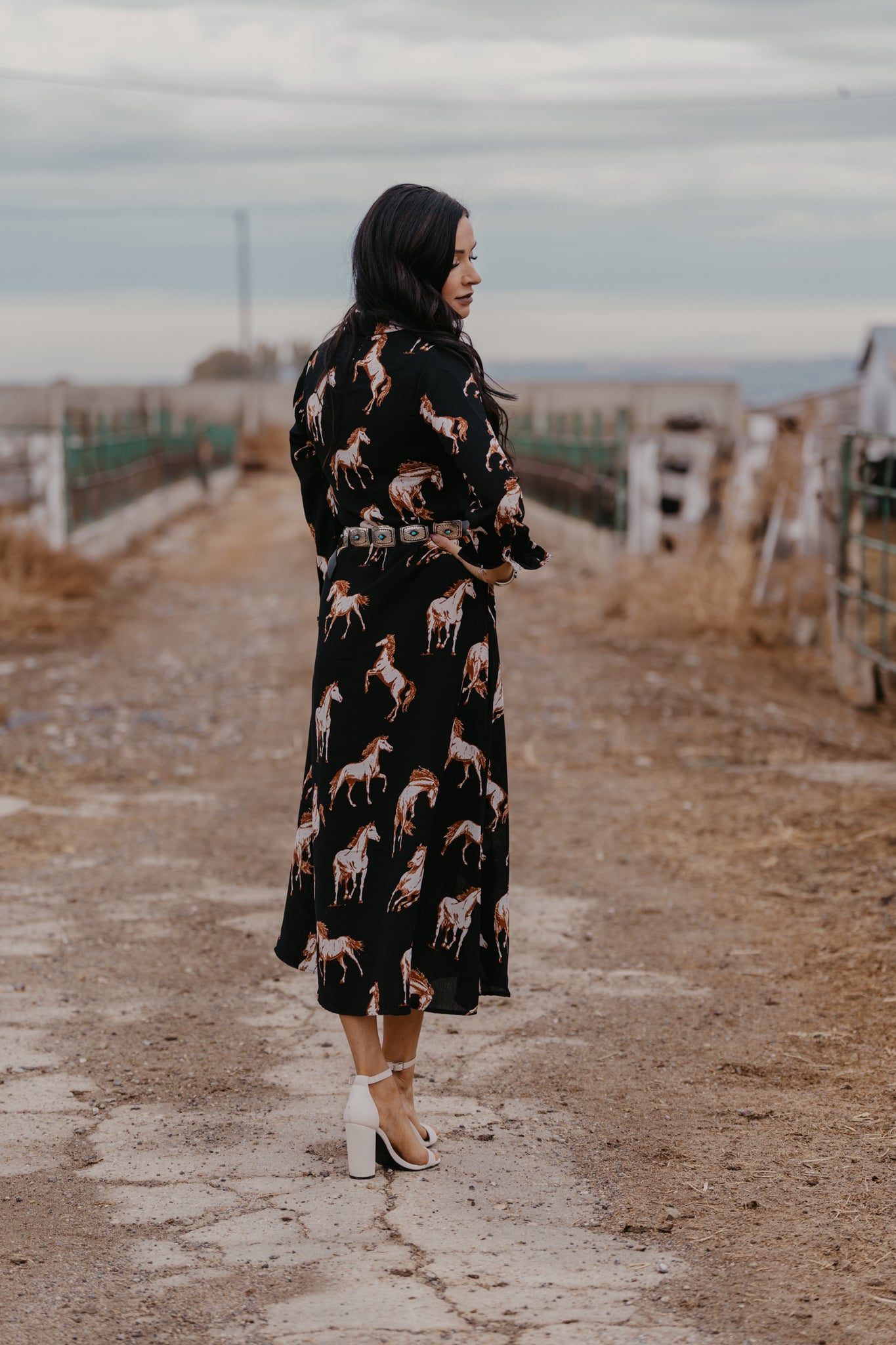 The Vaquera Dress - Black