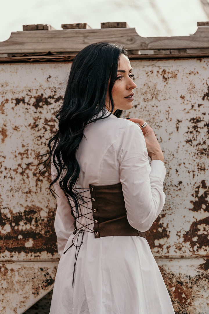Cowgirl Stitched Corset Top
