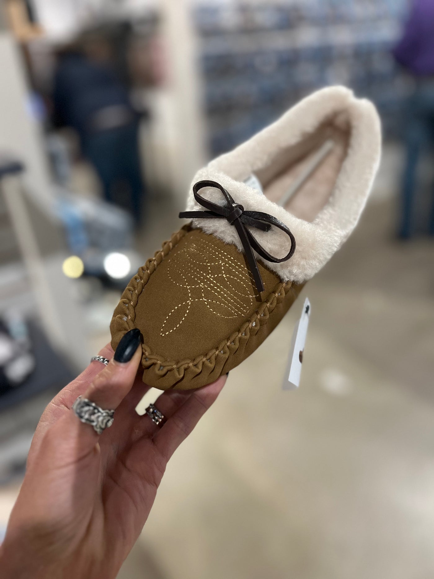 Boot Stitch Moccasin Slippers