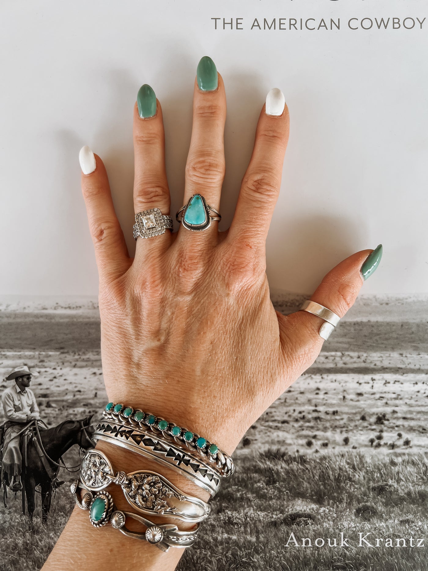 Turquoise Ring - Size 10