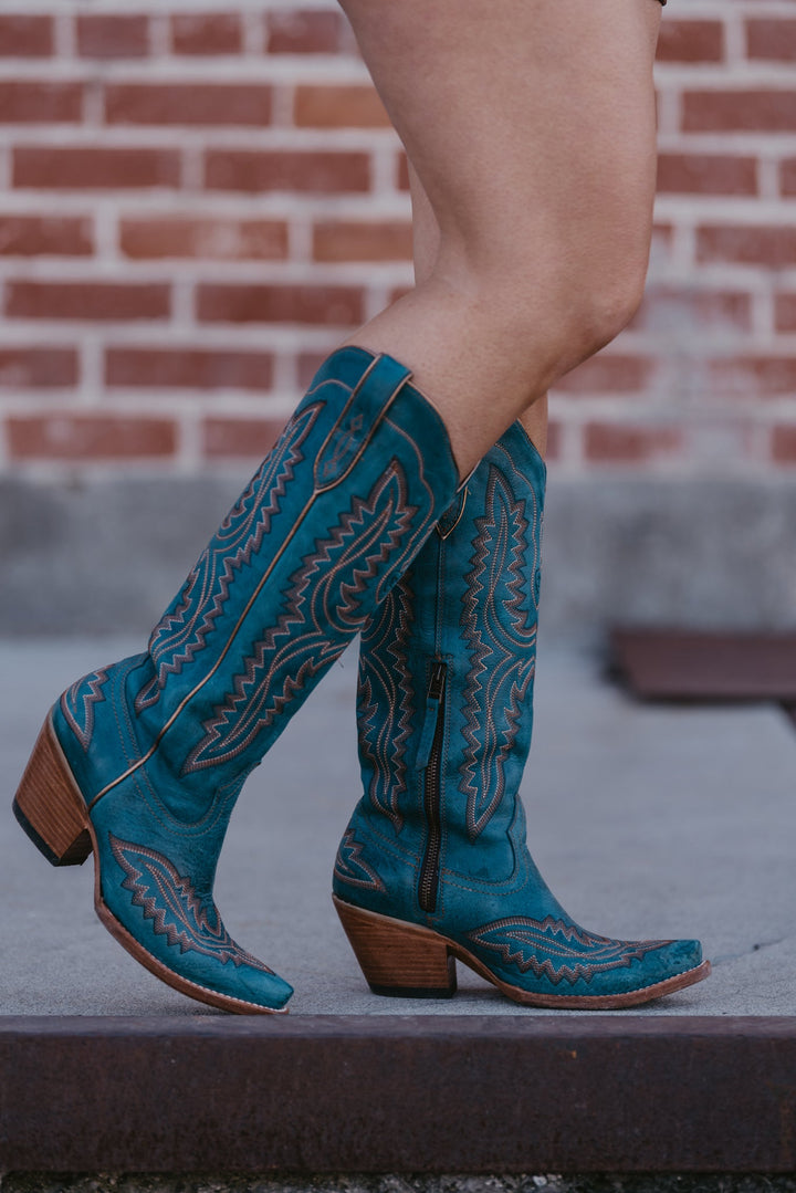 The Casanova Boot by Ariat - Turquoise – Triangle T Boutique
