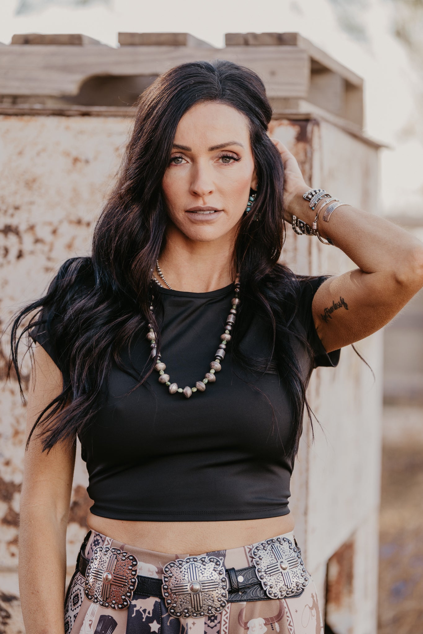 Actin' Up Top - Black