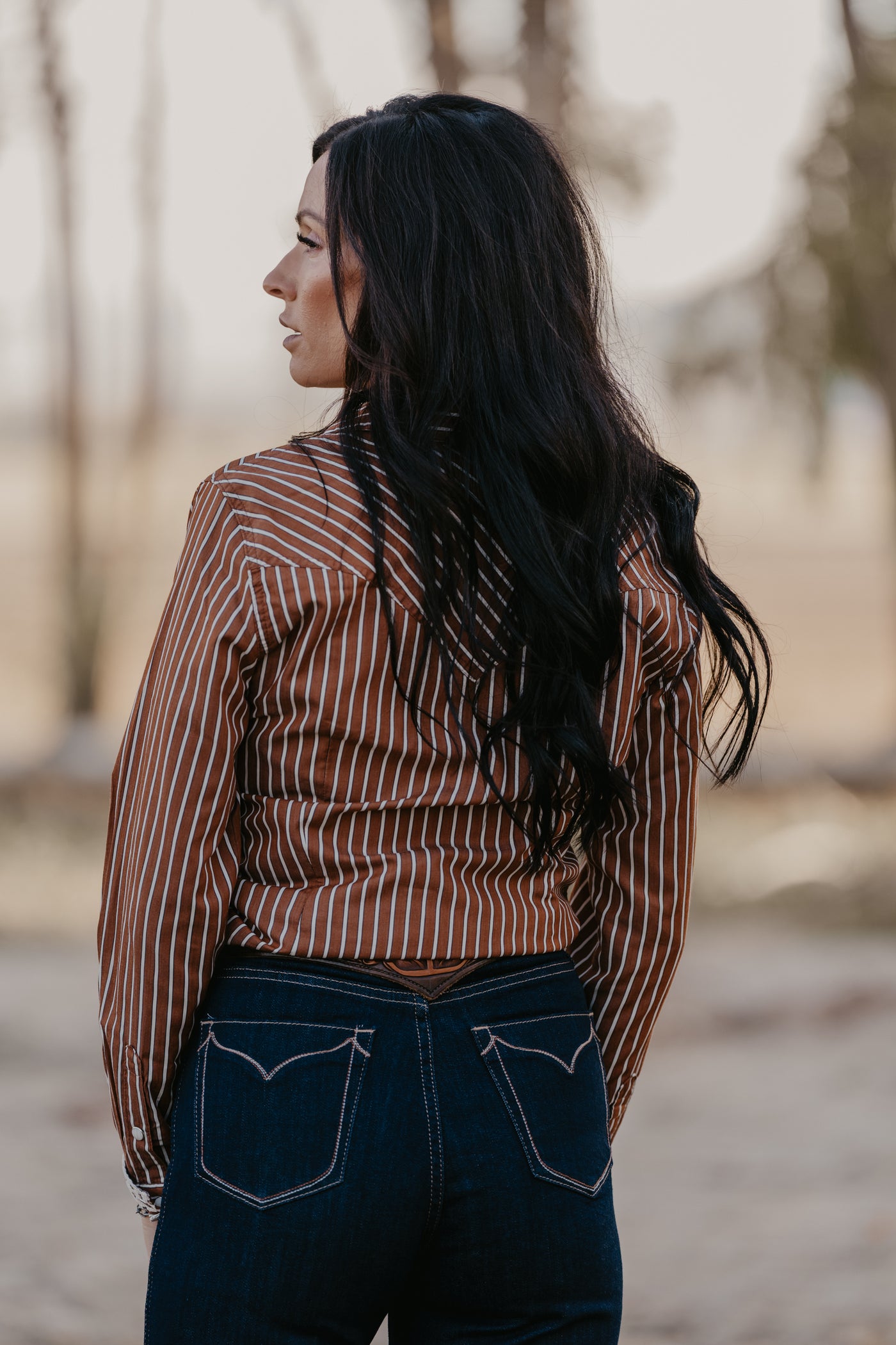 Ridley Pearl Snap Top