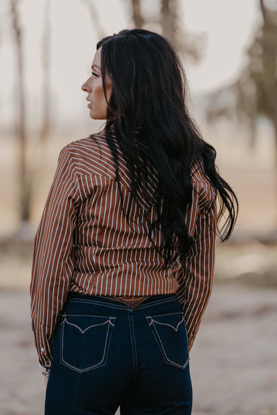 Ridley Pearl Snap Top