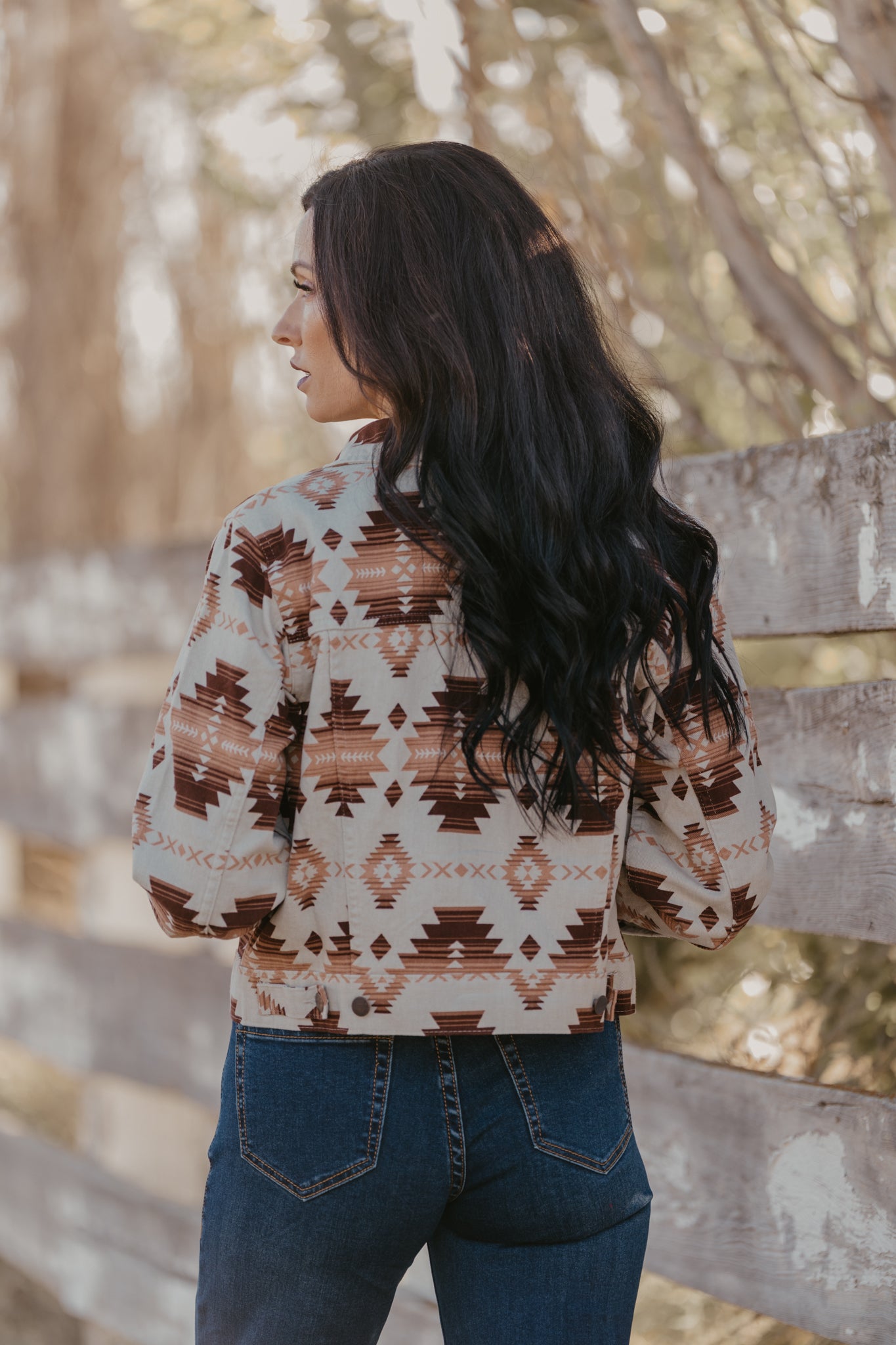 Lainey Aztec Jacket by Wrangler