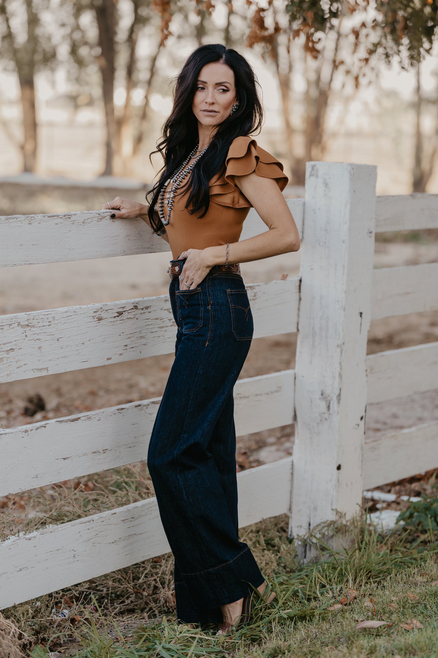 The Jennings Body Suit - Caramel