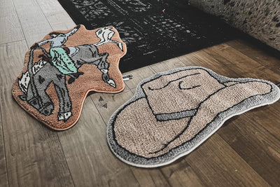 Rodeo Rug - Bronc Buster