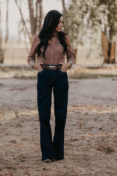 Ridley Pearl Snap Top