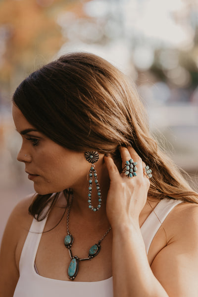 The Chesney Turquoise Earrings