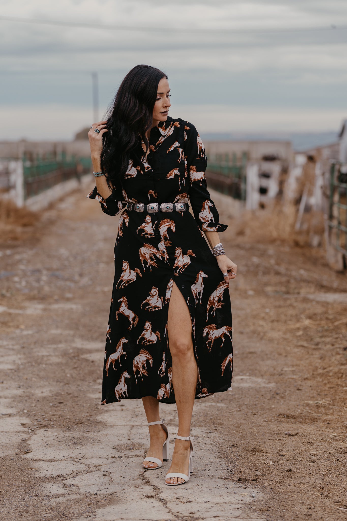 The Vaquera Dress - Black