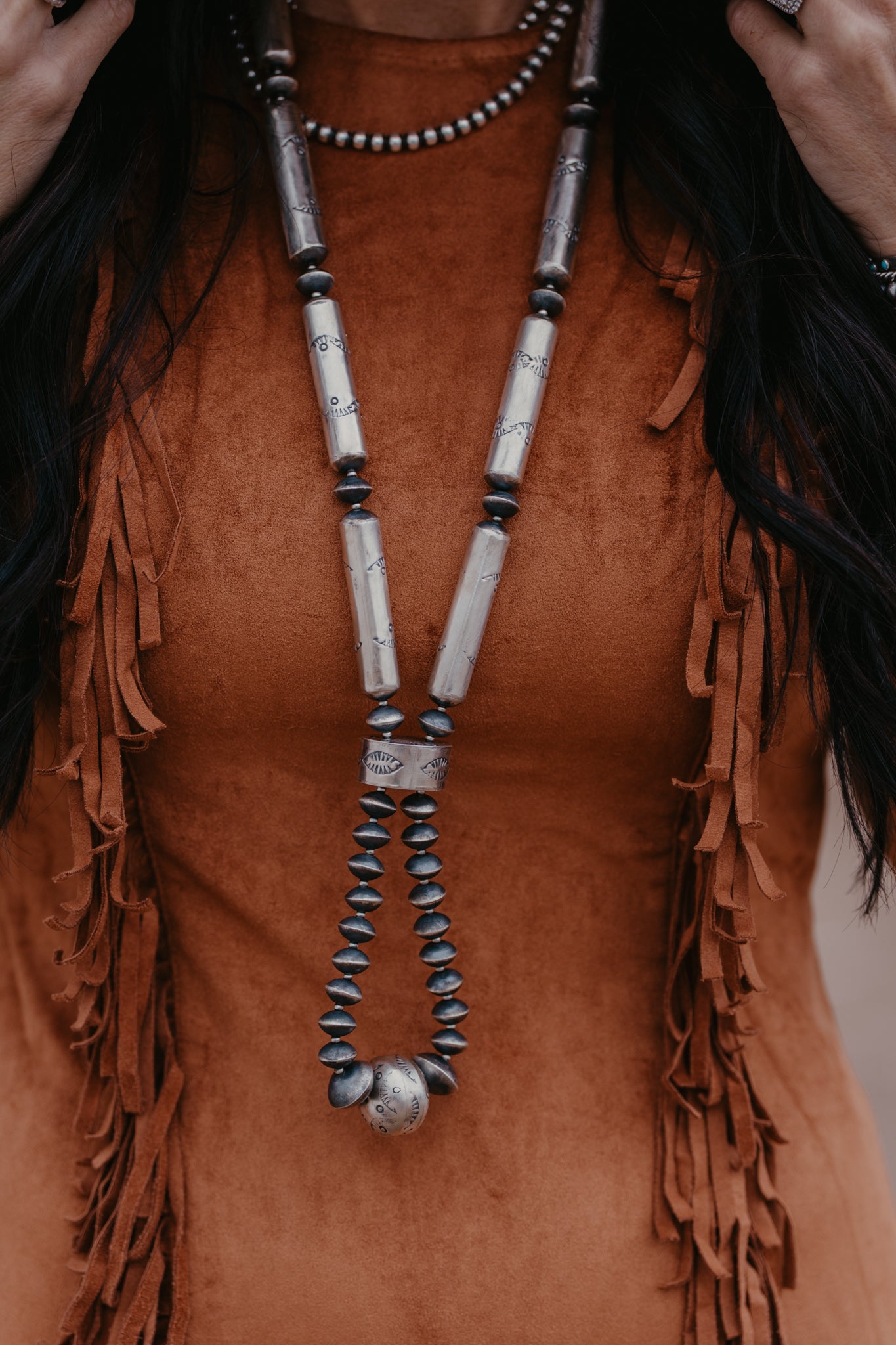 Gunner Silver Necklace