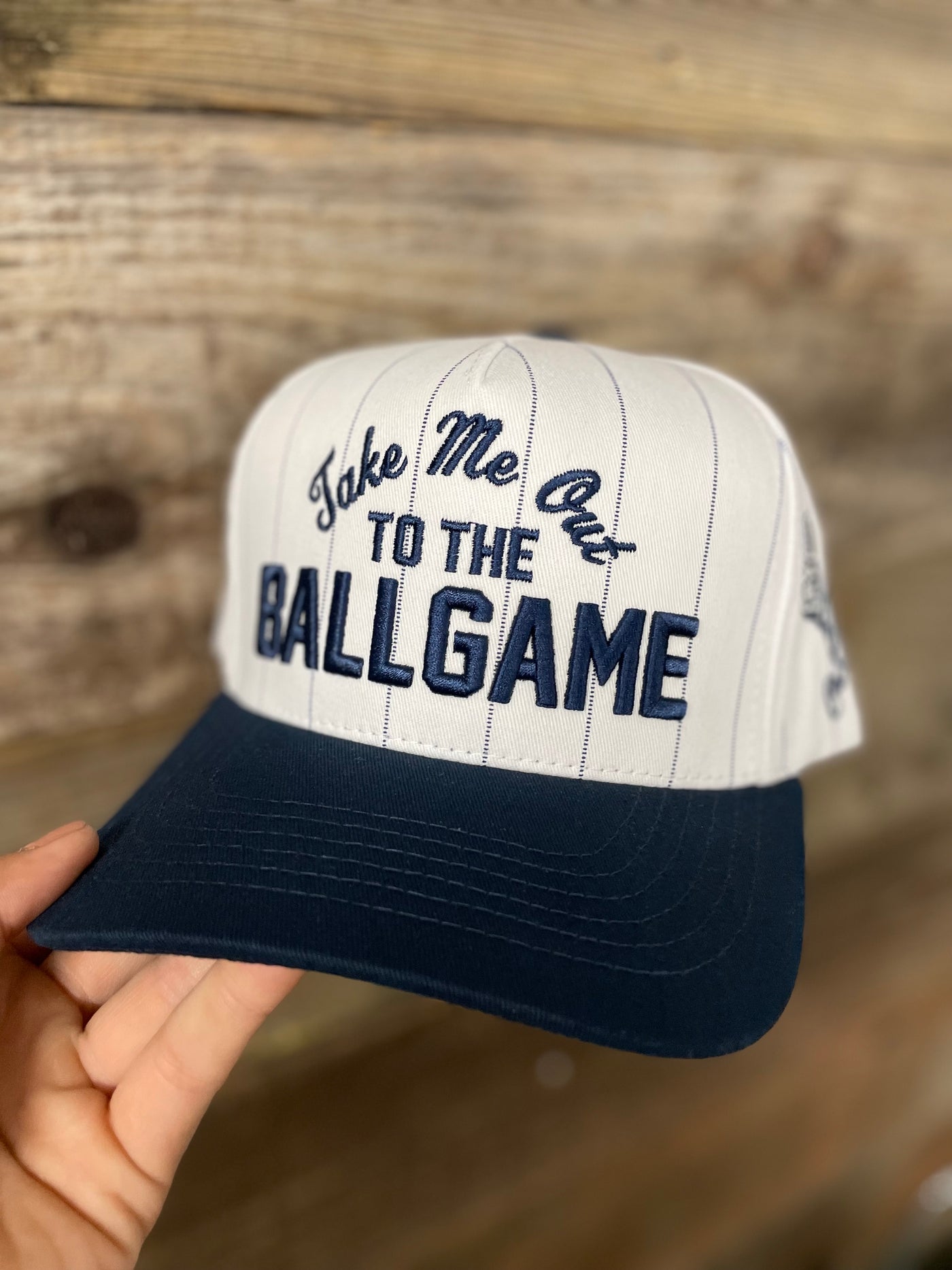 Take Me Out To The Ball Game Ball Cap