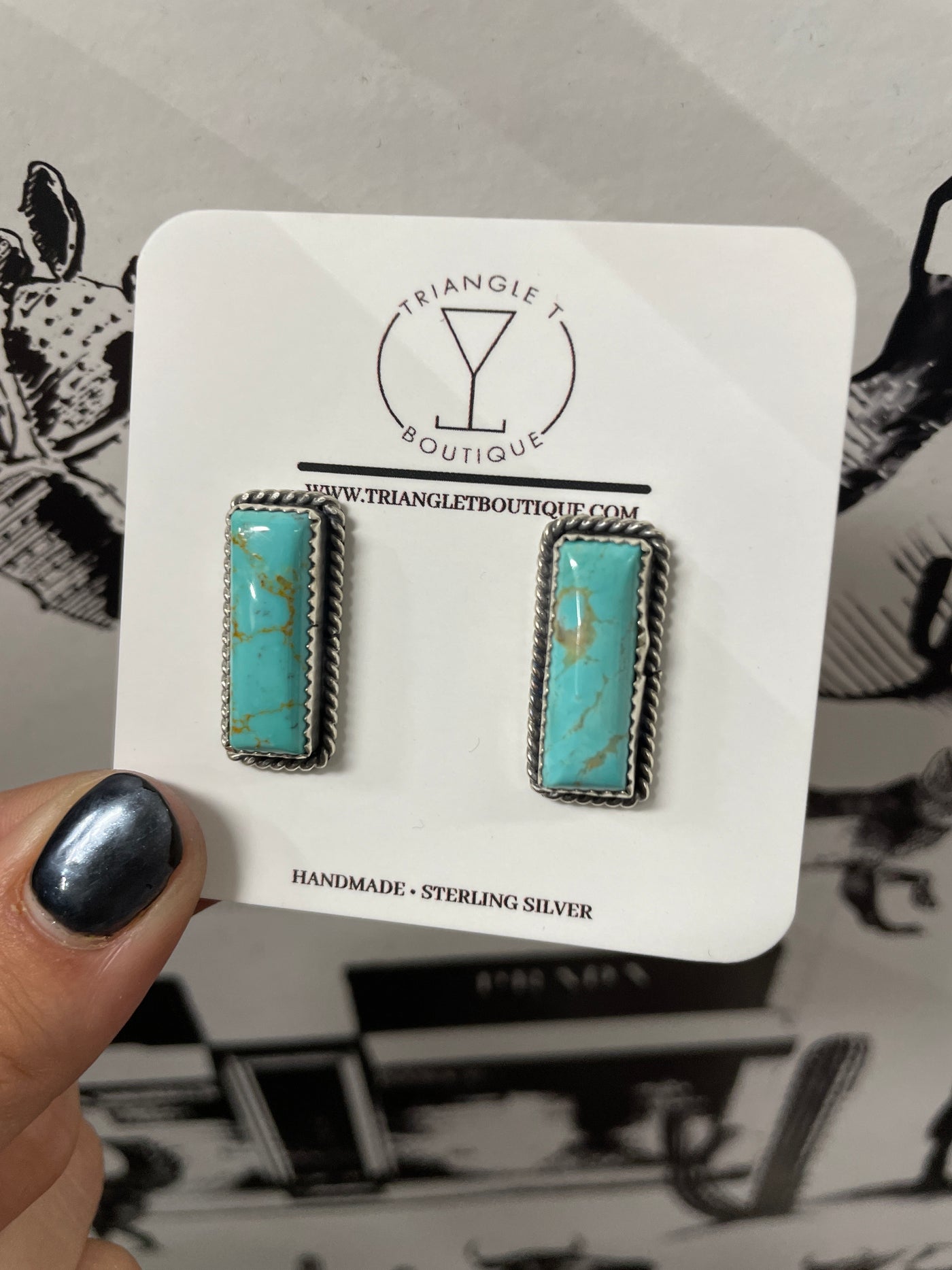 Alta Turquoise Earrings