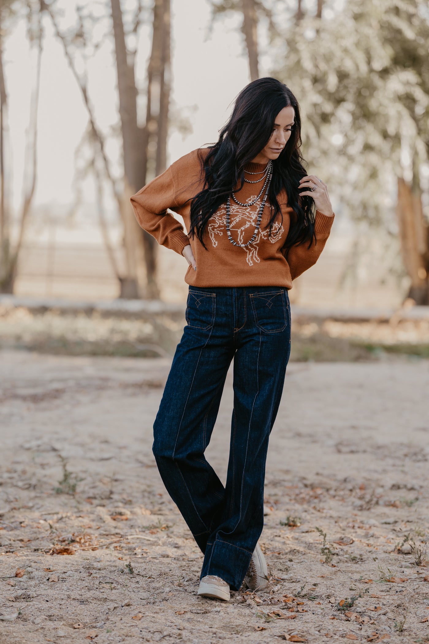 Pecos Wide Leg Tomboy Jeans
