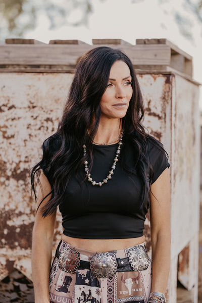 Actin' Up Top - Black