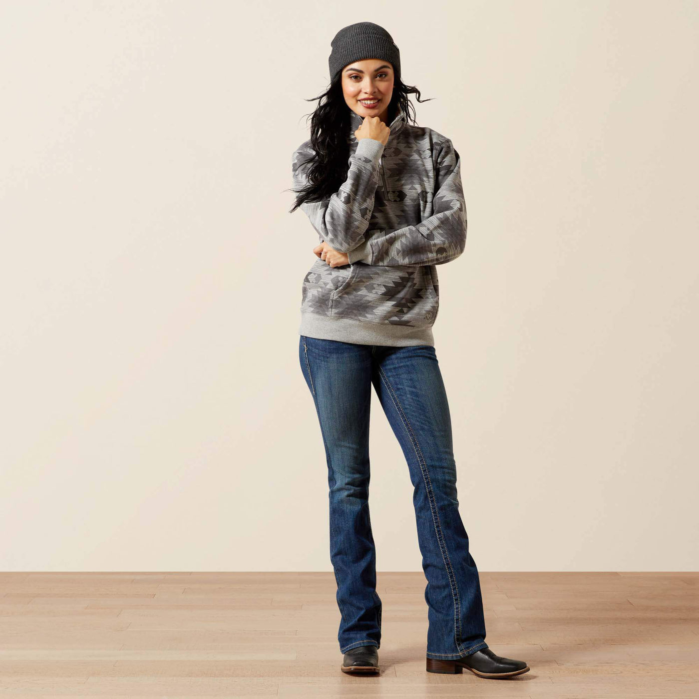 Sienna 1/2 Zip Pullover by Ariat - SW Marble