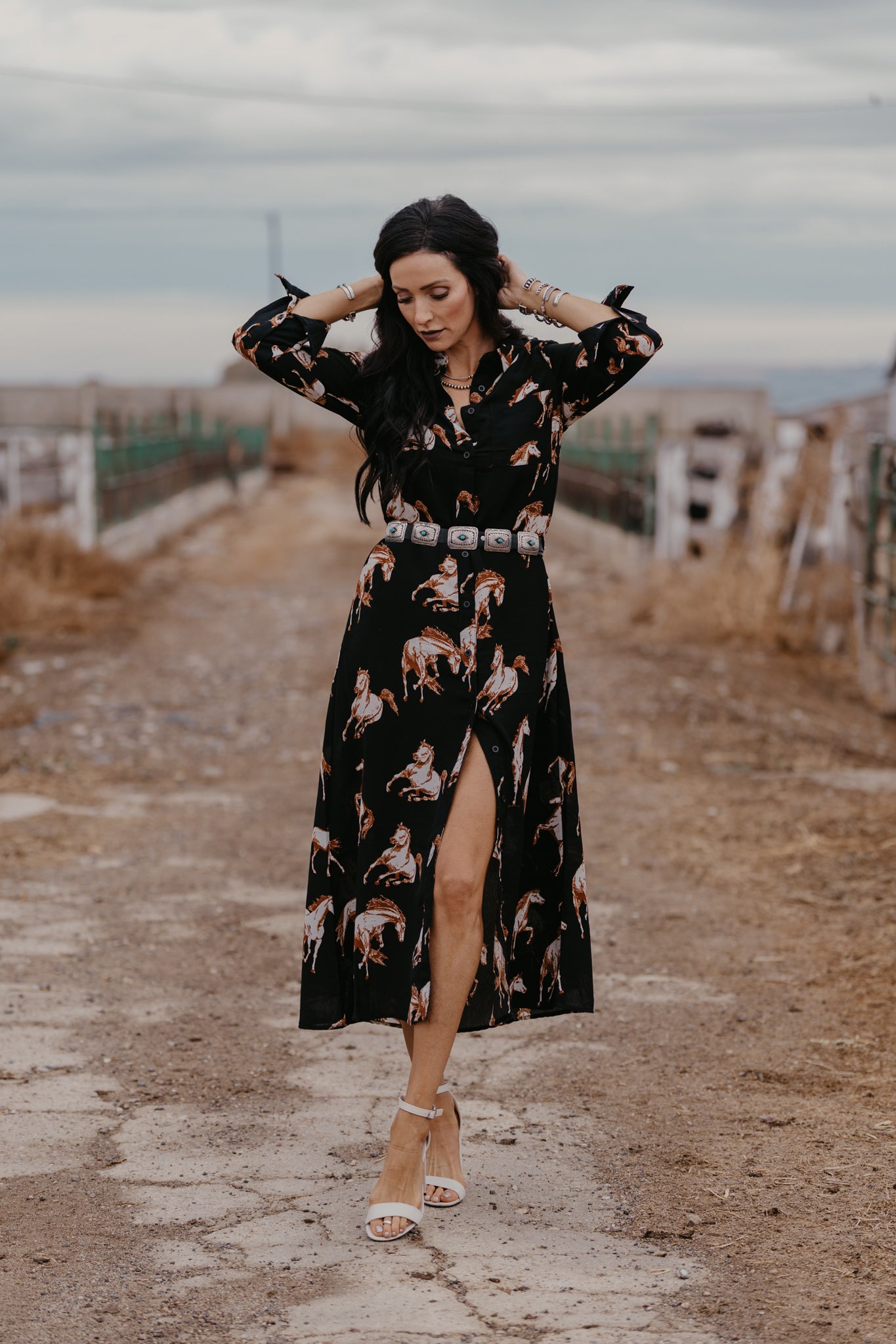 The Vaquera Dress - Black