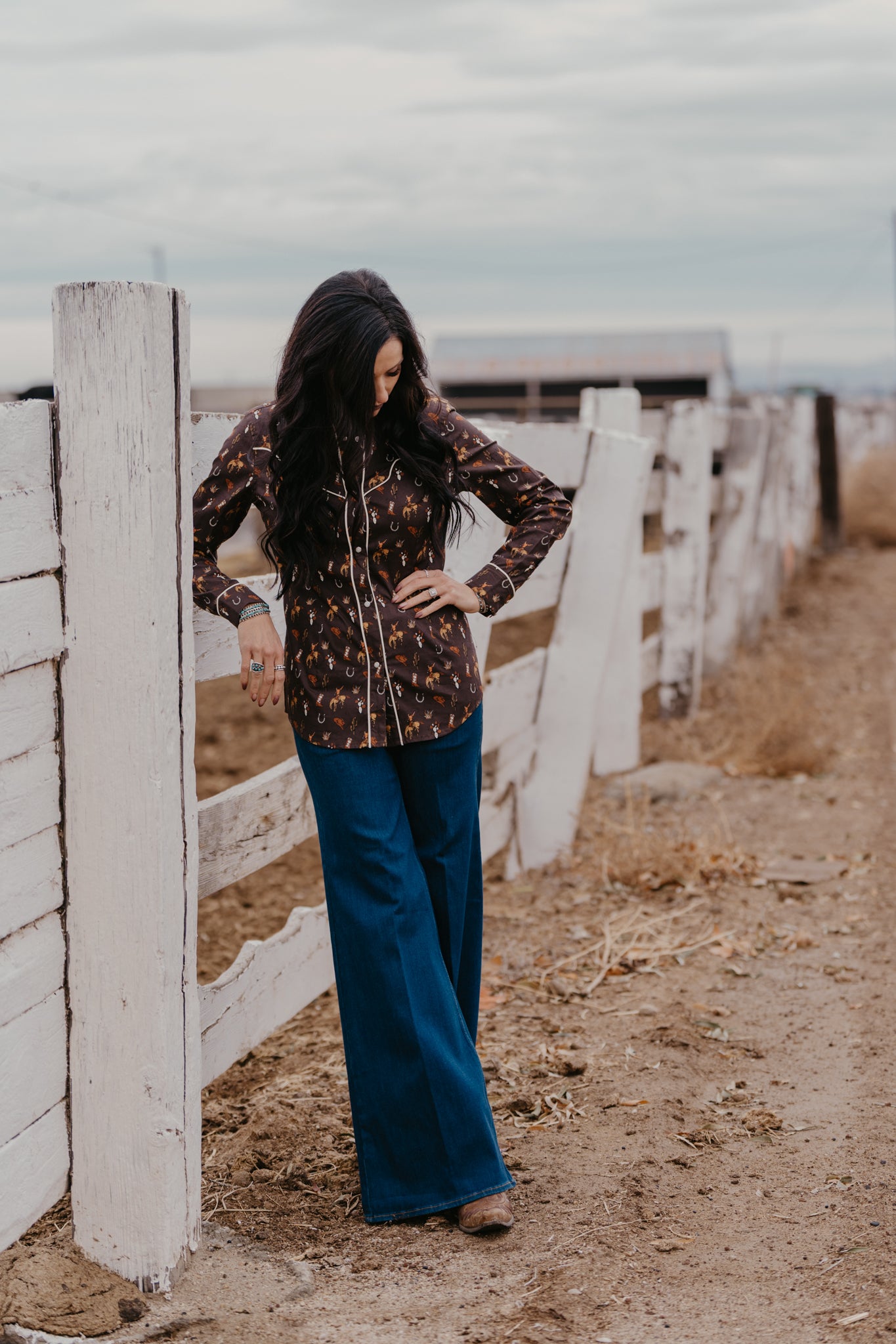 Giddy Up Pearl Snap Top