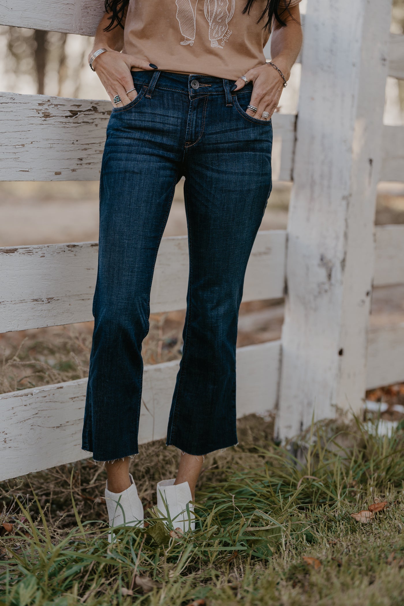 Rascal Kick Flare Jean by Ariat