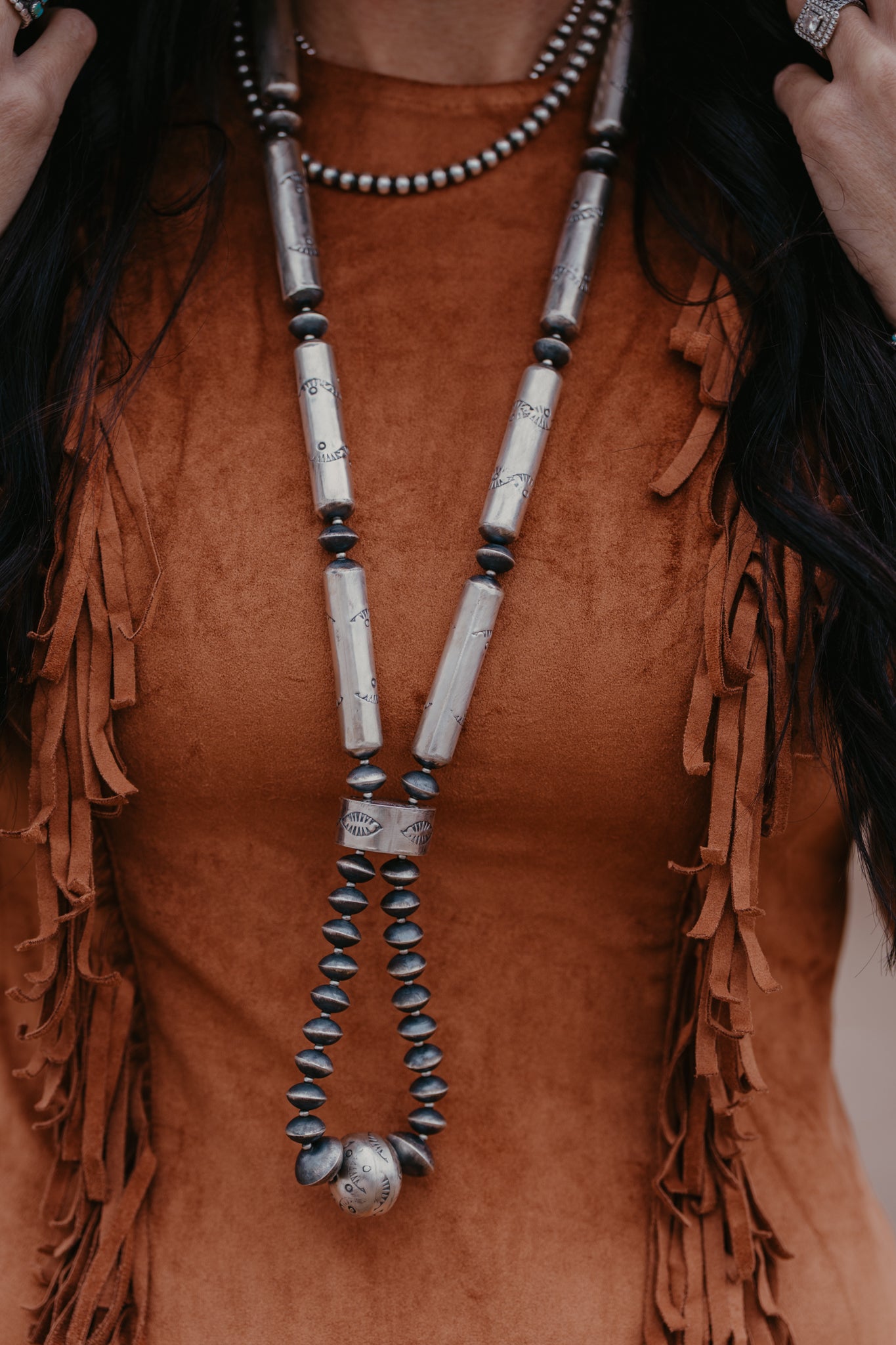 Gunner Silver Necklace