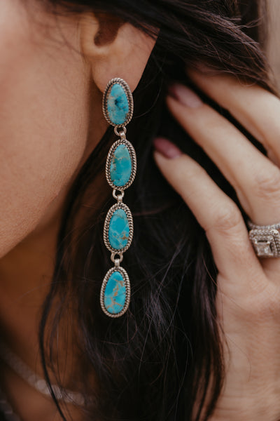 Boulder Turquoise Earrings