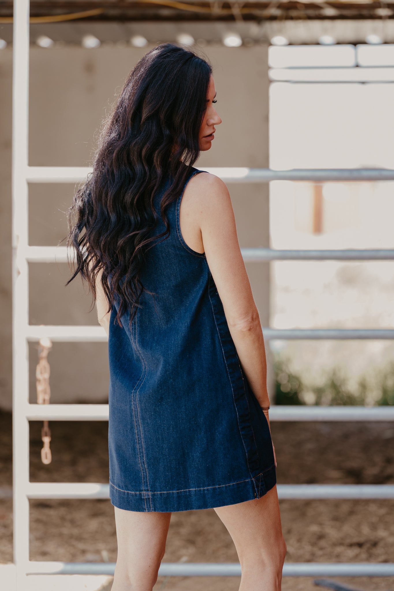 Duke Denim Dress – Triangle T Boutique