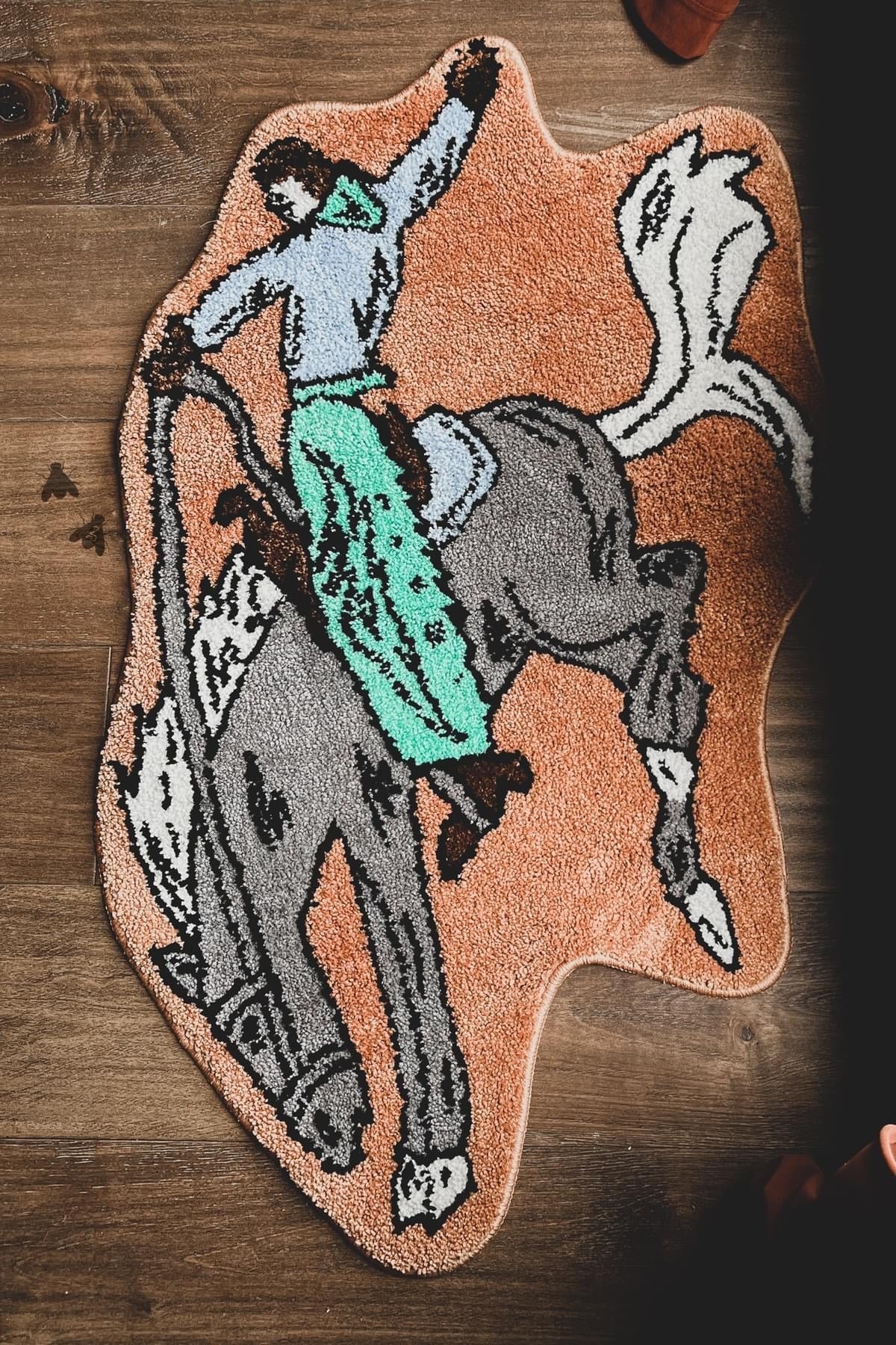 Rodeo Rug - Bronc Buster – Triangle T Boutique