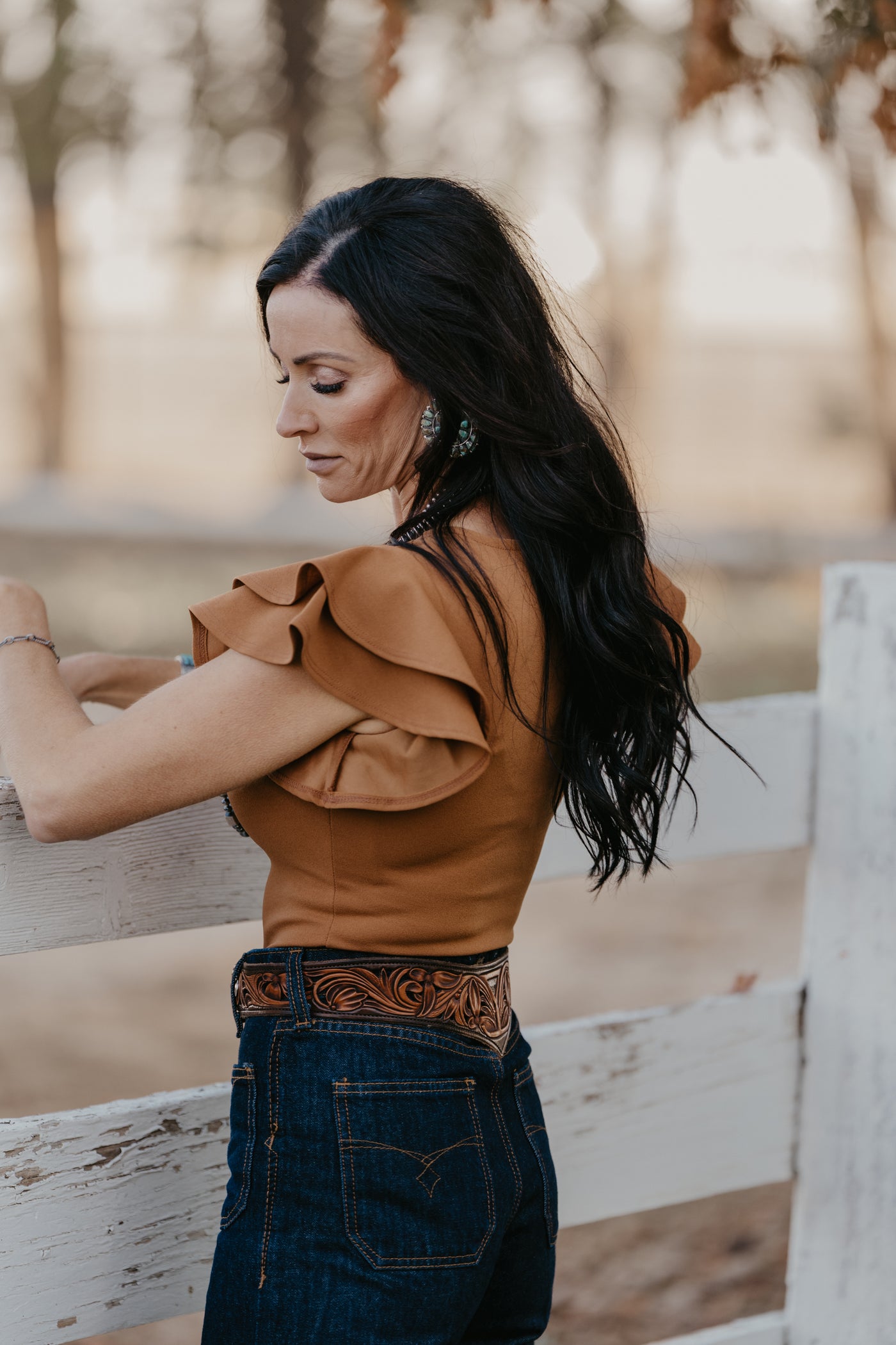 The Jennings Body Suit - Caramel